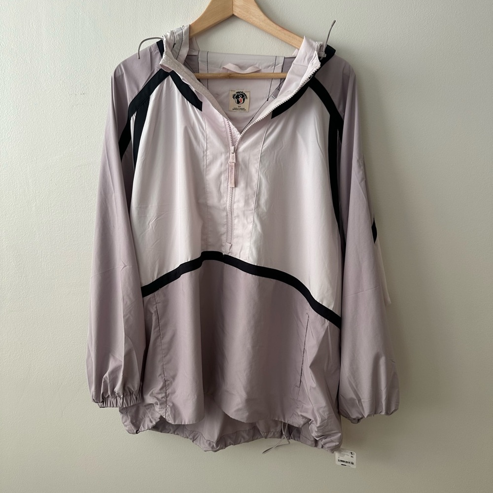 care FP like the wind colorblock jacket